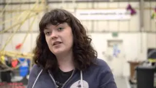 Manchester Day Parade 2014 - At the WOW workshops with the interns
