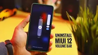 How to Uninstall New MIUI 12 Volume Bar 😱😱