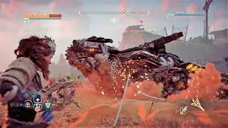 Fight ROCKBREAKER Face to Face - Blood On Stone Side Mission -  Horizon Zero Dawn Gameplay