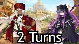 Medusa (Lancer) VS Lakshmi Bai 2 Turn (LB4 8-1) [FGO NA]
