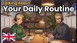 How to Talk About Your Daily Routine in English | English Conversation Practice