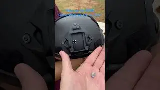 Ballistics Helmet Versus 22 caliber Wow Don&rsquo;t Cheap Out #learning #practice #training #vs