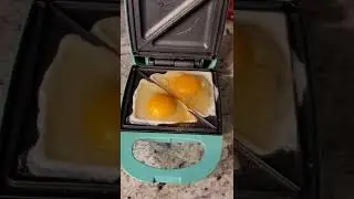 making eggs in my sandwich maker So easy!