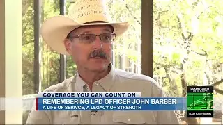 Memorial Service for LPD Officer John Barber happening Saturday at Lubbock Memorial Civic Center