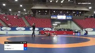 70 Kg Semis Timothy Alger Air Force RTC Vs Steve Horton Unattached