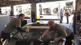 Racing Tear-Offs Installation - PROTINTSHOP.COM