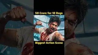 Biggest Action Sequence in King #shahrukh_khan #king #shorts