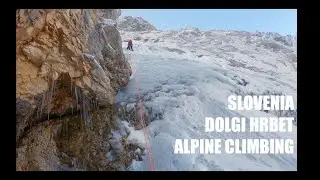 Slovenia ice climbing | Teranova | Dolgi Hrbet