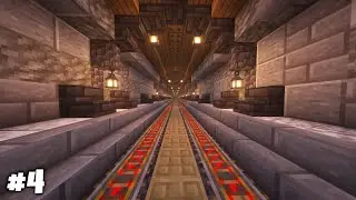 4 &middot; Ich baue eine Verbindung von der Mine zum Lager | Ruhiges Minecraft Let&acute;s Play