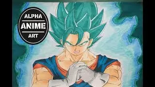 ENTER VEGITO BLUE ! - Speed Drawing video