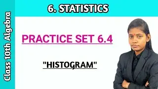 Chapter 6 statistics class 10 algebra practice set 6.4 histogram ssc board