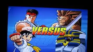 Capcom Fighting Evolution(Xbox)-Ryu/Sakura Playthrough