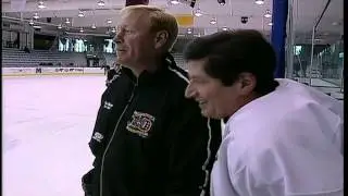 Bruce Wolf takes the ice with the Chicago Wolves in 2004 on Fox 32 Chicago