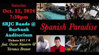 SRJC Symphonic Band & Jazz Band | Concert: SPANISH PARADISE