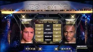 Jessie Vargas vs  Wale Omotoso  Джесси Варгас vs  Уэйл Омотосо 16 03 2013 HBO W C B