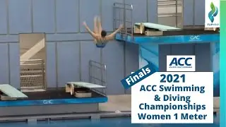 2021 Womens 1 Meter Diving - RECAP - ACC Diving Championships