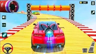best ramp car stunt racing 3d Gameplay  | Mega ramp car stunt level 14 | Android Game Car