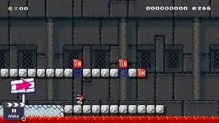 Testing X=9 on Super Mario Maker 2