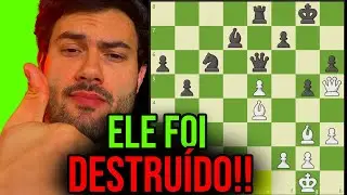 BATI meu RECORDE no CHESS.COM DESTRUINDO um ALEMÃO! Rumo ao Top 1 do Brasil Xadrez