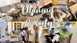 CLEANING WITH ANXIETY | CLEANING MOTIVATION 2023 | HOW TO MANAGE ANXIETY