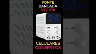 Fonte Bancada CONSERTO CELULAR 30V 10A