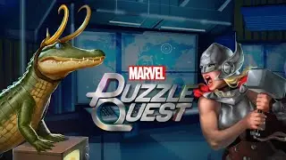 Alligator Loki vs. Thor plus Behemoth Burrito | Marvel Puzzle Quest | January 4, 2026