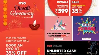 OYO Diwali Big Offer || OYO New sign up offer ₹500