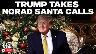 Christmas 2025 LIVE: Trump Participates In NORAD Santa Calls | White House Christmas LIVE | USA LIVE
