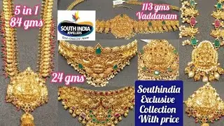 Southindia Jewellers Exclusive lightweight 5 in 1|lightweight vaddanam|chokers & pendents with price