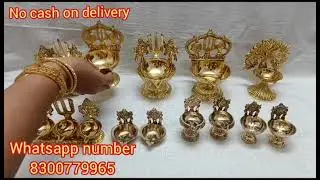 Daily use Sangu Chakram deepam, order whatsapp 8300779965