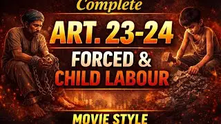 Article 23 & 24 Explained | Fundamental Rights | UPSC Polity