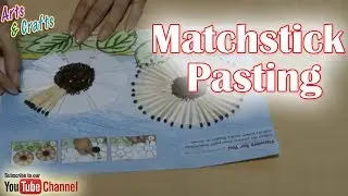 Arts And Crafts | Matchstick Pasting | How To Make A Flower | 2 Minute Crafts KIDS | Junoon Kids TV
