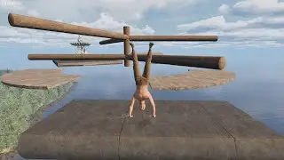 たとえ肘が壊れても俺はのぼる[Handstand Hank](しおみず）