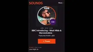 Honoured to share that My People was played on BBC Radio. This is only the beginning. 🔥