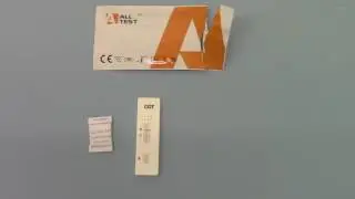 Screening for Smoking ALLTEST DCT-102 Ultra Cotinine test product demo part 2