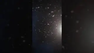 #shorts pan shot of a luminous star in space
