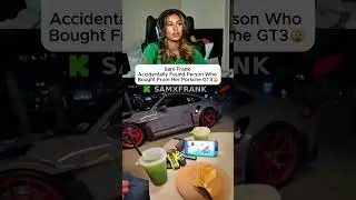 Sam Frank accidentally found  person who bought her Porsche GT3😲#samfrank