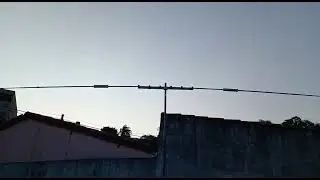 Antena Dipolo rígido 40m.