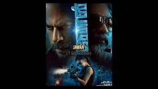 top 5 upcoming movies in September 2023 (part 1)#jawan #haddi #tattoo #movie #shorts