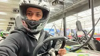 Electric Go-Karts At The Stoked Center Saskatoon Canada🇨🇦 #gokart #racing #saskatoon #saskatchewan