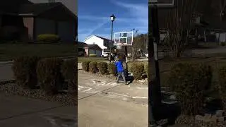 100 layups right and left hand. Bad idea&hellip;