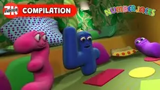 Very Shapely – Wee Three Phone Home | Numberjacks DOUBLE Full Episodes