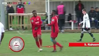 JUST THE GOALS - Faversham Town vs Carshalton Athletic 31.03.2018