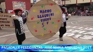 IE Argentina: Recordando el pasacalle del festidanzas JMA 2017