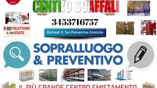 Scaffalature usate scaffali usati in offerta IL PREZZO PI&Ugrave; BASSO DEL WEB