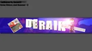 Fanbanner f&uuml;r DerRaik
