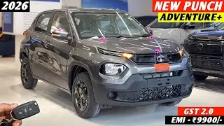Tata Punch Adventure Plus 2026 | Great savings of ₹87,000/- in GST 2.0 | On Road Price
