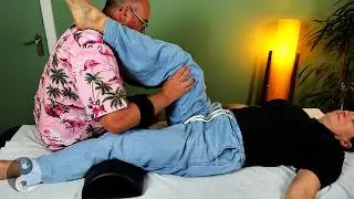 Deep Tissue Leg & Hip Massage for Lower Back and Glute Pain Relief
