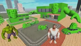 Franklin Hulk ban gaya in Indian bike driving ! 🔥
