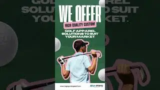 The Best Golf Apparel Manufacturer in USA! #golf #golfapparel #golfclothes #golflife  #clothes#golf